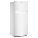 Whirlpool® 28-inch Wide Top Freezer Refrigerator with Total Coverage Cooling- 18.0 Cu. Ft. WRTX5118TW