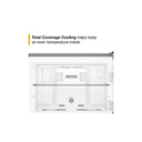 Whirlpool® 28-inch Wide Top Freezer Refrigerator with Total Coverage Cooling- 18.0 Cu. Ft. WRTX5118TZ