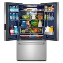 Maytag® 31 Cu. Ft. XL Capacity French Door Bottom Mount Refrigerator with Ice + Water MRFF4336TZ
