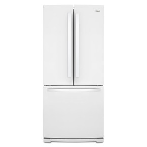 Whirlpool® 30-inch Wide French Door Refrigerator - 20 cu. ft. WRF560SFHW