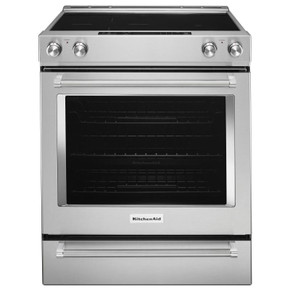 Kitchenaid® 30-Inch 5-Element Electric Convection Slide-In Range with Baking Drawer YKSEB900ESS Kitchenaid® 30-Inch 5-Element Electric Convection Slide-In Range with Baking Drawer YKSEB900ESS