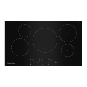 Kitchenaid® 36-Inch 5-Element Sensor Induction Cooktop KCIG556JBL