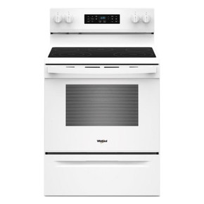 Whirlpool® 30-inch Electric Range with Air Cooking Technology YWFES4530SW