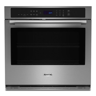 Maytag® 30-Inch Single Wall Oven with EvenAir™ True Convection System - 5.0 Cu. Ft. MOES4030TZ
