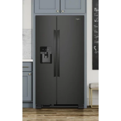 Whirlpool® 33-inch Wide Side-by-Side Refrigerator - 21 cu. ft. WRS331SDHB