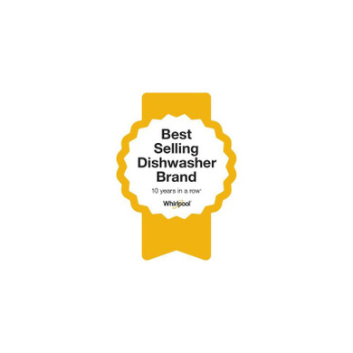Whirlpool® 44 dBA Dishwasher Flush with Cabinets with 3rd Rack WDT550SAPZ