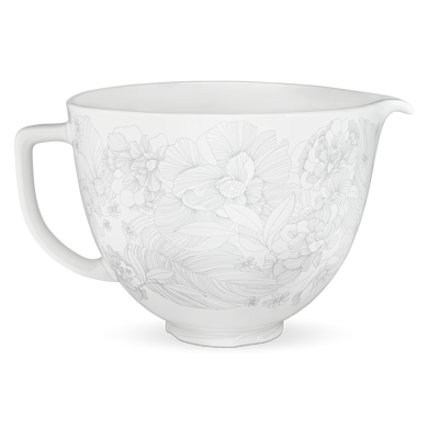 Kitchenaid® 5 Quart Whispering Floral Ceramic Bowl KSM2CB5PWF