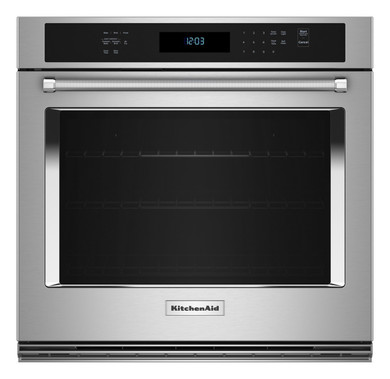 KitchenAid® 30" Single Wall Oven with Air Fry Mode KOES530PSS