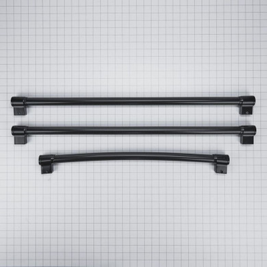 French Door Refrigerator Handle Kit, Black W10716726