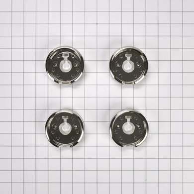 Range Chrome Knob Bezel, Surface/Grille W11323062