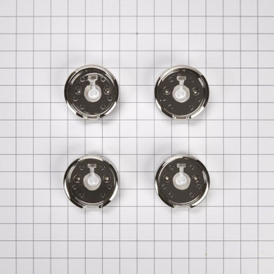 Range Chrome Knob Bezel, Surface/Grille W11323062