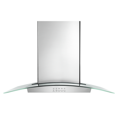 30 inch Convertible Glass Kitchen Ventilation Hood with Glass Edge LED Lighting WVW75UC0DS