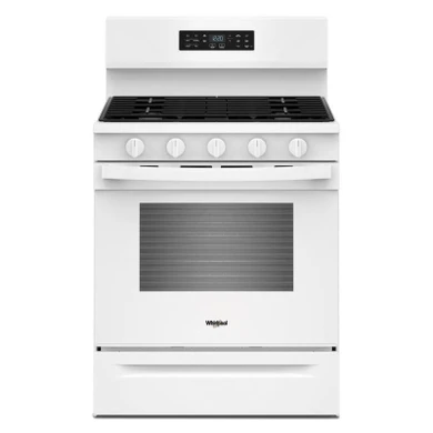 Whirlpool® 30-inch Gas Range with Air Cooking Technology WFGS5730SW