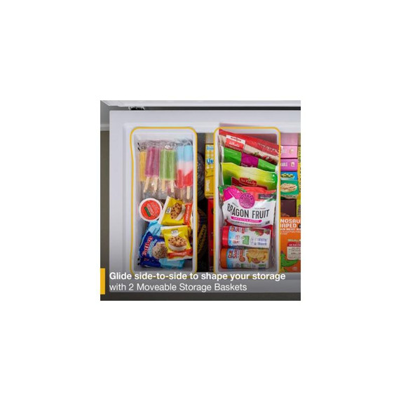 Whirlpool® 11 Cu. Ft. Chest Freezer with 2 Storage Baskets WZCN3511TW