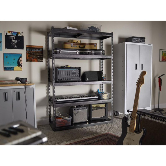 Gladiator® 48" (121.9 cm) Wide EZ Connect Rack with Five 18" (45.7 cm) Deep Shelves YGRK485TGG