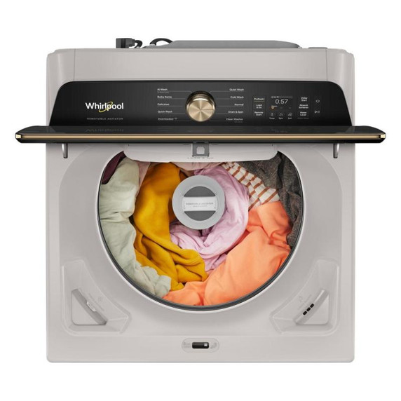 Whirlpool® 6.0 - 6.1 cu. ft. IEC Smart Top Load Washer with the Removable Agitator WTW8507TL