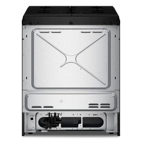 Kitchenaid® 30-Inch 5 Burner Gas Convection Slide-In Range with Baking Drawer KSGS730TPS