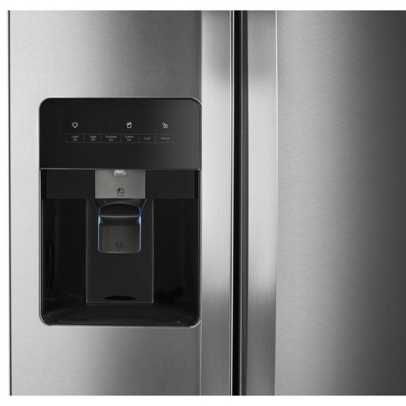 Whirlpool® 36-inch Wide Side-by-Side Refrigerator - 25 cu. ft. WRS315SDHZ