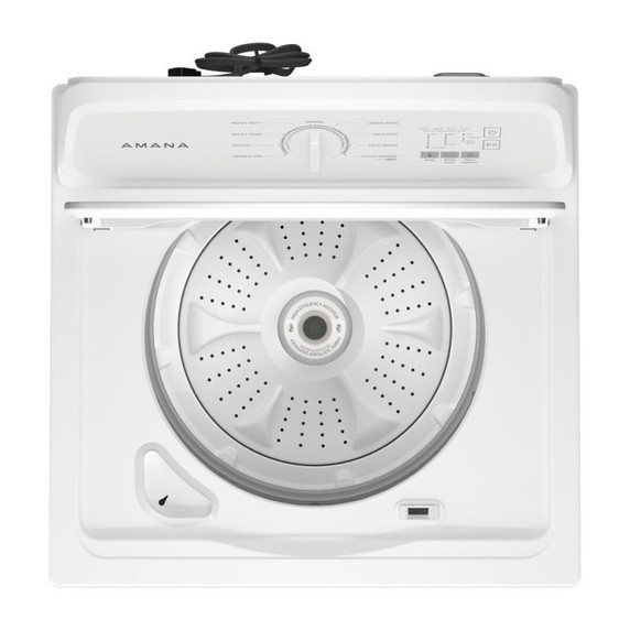 Amana® 4.6 Cu. Ft. IEC Washer with Slow-Close Glass Lid ATW4615TW