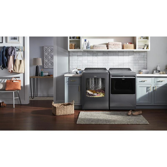 Whirlpool® 7.4 cu. ft. Top Load Gas Dryer with Advanced Moisture Sensing WGD8127LC