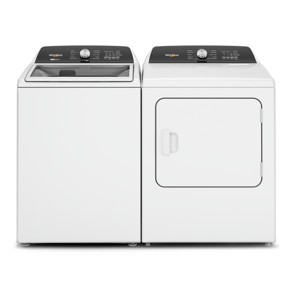 Whirlpool® 5.4–4.8 Cu. Ft. Top Load Washer with 2 in 1 Removable Agitator WTW5057LW