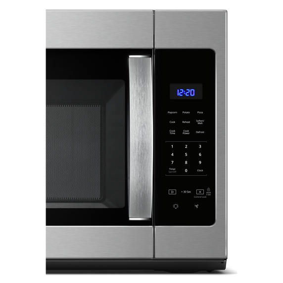 Whirlpool® 1.7 cu. ft. Microwave Hood Combination with Electronic Touch Controls YWMH31017HS