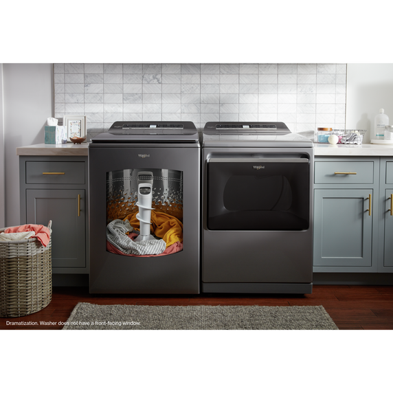 Whirlpool® 6.0 - 5.3 cu. ft. Top Load Washer with 2 in 1 Removable Agitator. WTW8127LC