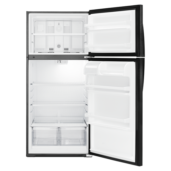 Whirlpool® 28-inch Wide Top Freezer Refrigerator - 14 cu. ft. WRT134TFDB