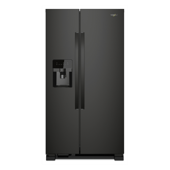 Whirlpool® 36-inch Wide Side-by-Side Refrigerator - 25 cu. ft. WRS335SDHB