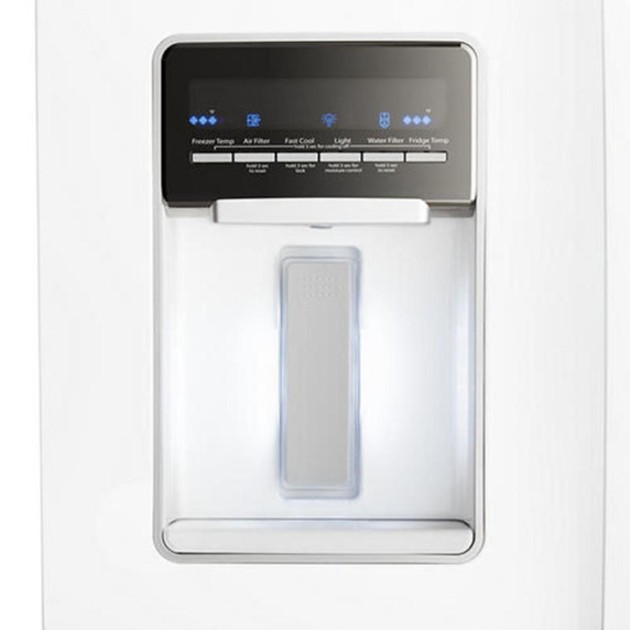 Whirlpool® 30-inch Wide French Door Refrigerator - 20 cu. ft. WRF560SEHW