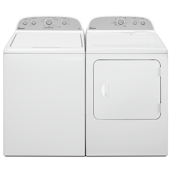 Whirlpool® 7.0 cu.ft Top Load Gas Dryer with AutoDry™ WGD4815EW