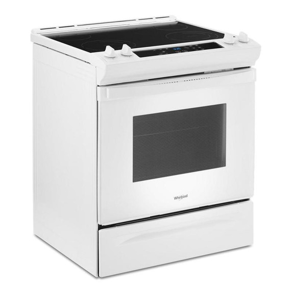 4.8 Cu. Ft. Whirlpool® Electric Range with Frozen Bake™ Technology YWEE515S0LW