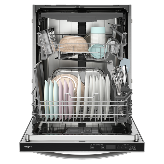 Whirlpool® 44 dBA ADA Compliant Dishwasher Flush with Cabinets with 3rd Rack WDT550SAPZ