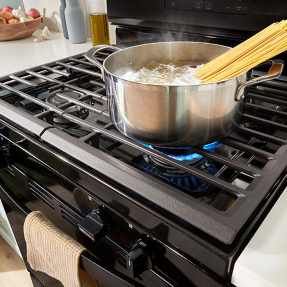 Whirlpool® 30-inch Self Clean Gas Range with No Preheat Mode WFGS3530RB