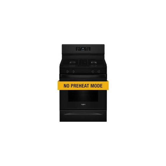 Whirlpool® 30-inch Self Clean Gas Range with No Preheat Mode WFGS3530RB