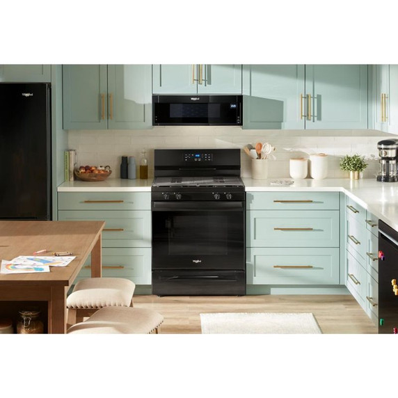 Whirlpool® 30-inch Self Clean Gas Range with No Preheat Mode WFGS3530RB