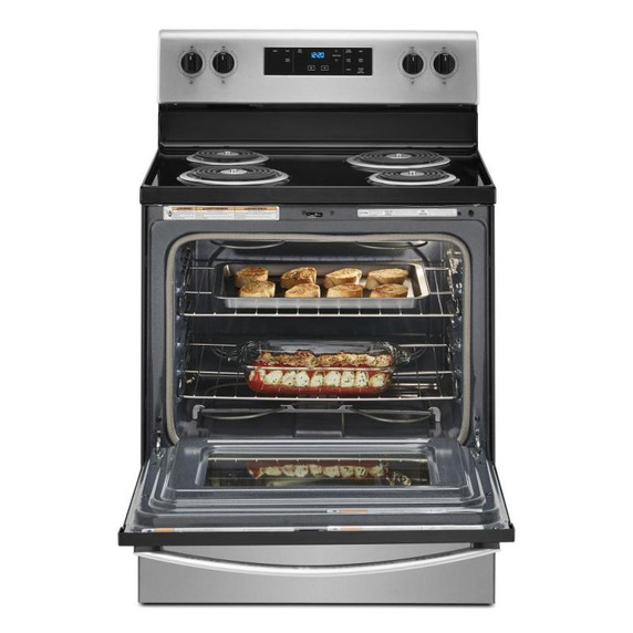 4.8 cu. ft. Whirlpool® electric range with Keep Warm setting YWFC315S0JS