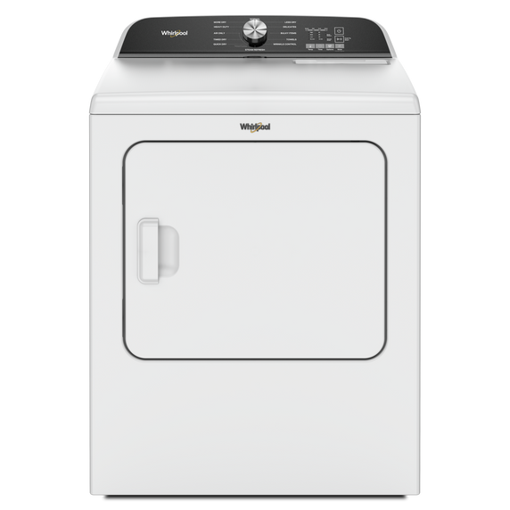 7.0 Cu. Ft. Whirlpool® Top Load Electric Dryer with Moisture Sensor YWED6150PW