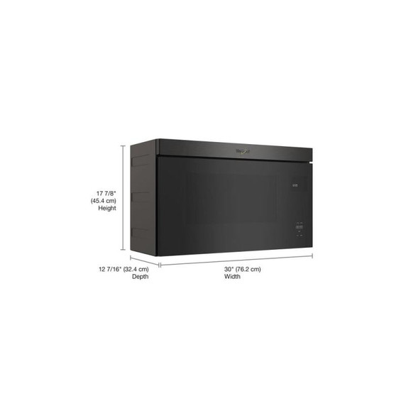 Whirlpool® Flush Mount Over-the-Range Microwave with Turntable-Free Design YWMMF5930PV