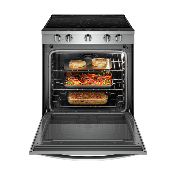 Whirlpool® 6.4 cu. ft. Smart Slide-in Electric Range with Air Fry, when Connected YWEE750H0HZ