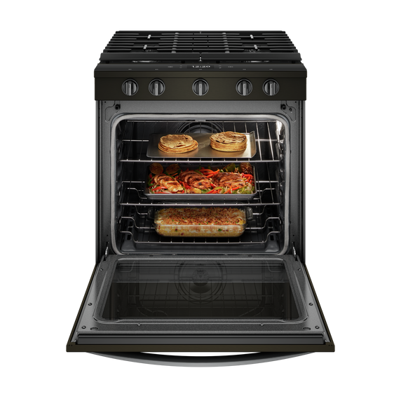 Whirlpool® 5.8 cu. ft. Smart Slide-in Gas Range with Air Fry, when Connected WEG750H0HV