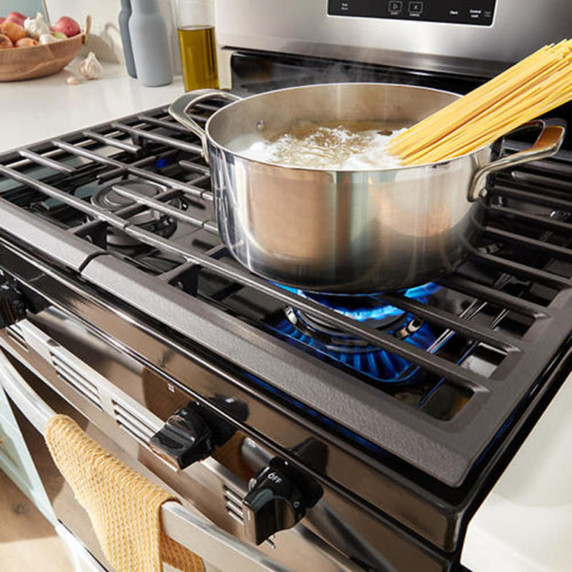 Whirlpool® 30-inch Self Clean Gas Range with No Preheat Mode WFGS3530RW
