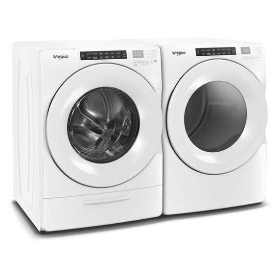 Whirlpool® 7.4 cu. ft. Front Load Electric Dryer with Intuitive Touch Controls YWED5620HW Whirlpool® 7.4 cu. ft. Front Load Electric Dryer with Intuitive Touch Controls YWED5620HW