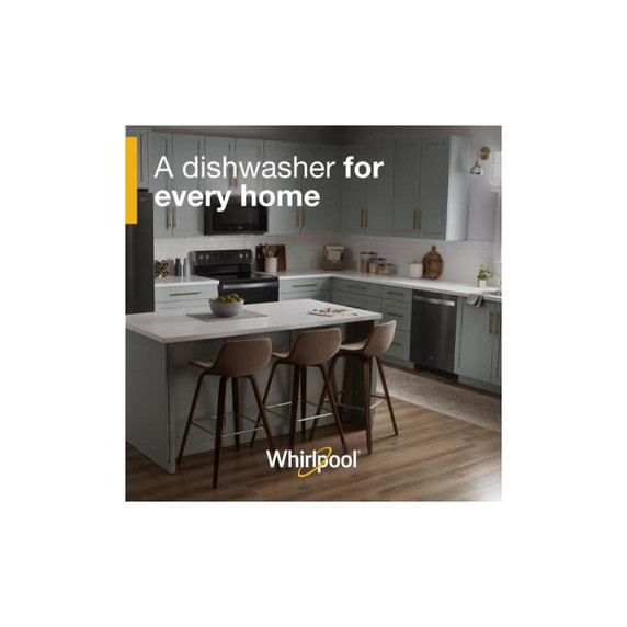 Whirlpool® Large Capacity Dishwasher with 3rd Rack WDT750SAKV