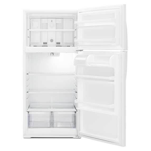 Whirlpool® 28-inch Wide Top Freezer Refrigerator - 14 cu. ft. WRT134TFDW