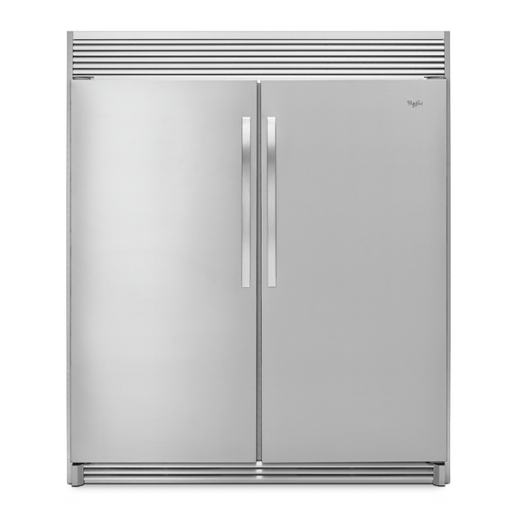 Whirlpool® 30-Inch Wide SideKicks® All-Freezer with Fast Freeze - 18 cu. ft.  WSZ57L18DM