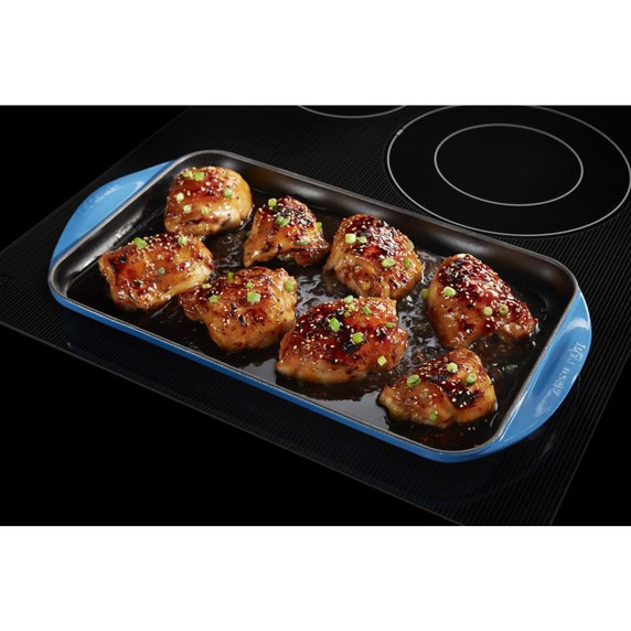 Maytag® 30-Inch Electric Cooktop with Reversible Grill and Griddle MEC8830HB Maytag® 30-Inch Electric Cooktop with Reversible Grill and Griddle MEC8830HB