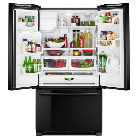 Maytag® 36- Inch Wide French Door Refrigerator with PowerCold® Feature - 25 Cu. Ft. MFI2570FEB