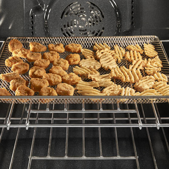 Maytag® 27-inch Single Wall Oven with Air Fry and Basket - 4.3 cu. ft. MOES6027LZ