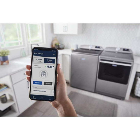 Maytag® Smart Top Load Gas Dryer with Extra Power Button - 7.4 cu. ft. MGD7230HC